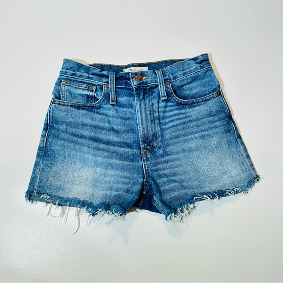 Madewell Pants - Madewell jean shorts The Perfect Jean shorts high rise 100% cotton women size 24